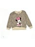 Disney 100% Polyester Animal Print Gold Sweatshirt Size 5 - photo 1