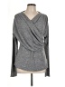 Something Navy Gray Long Sleeve Top Size L - photo 1