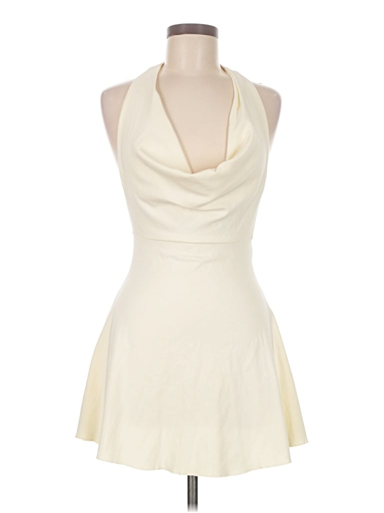 Pre-owned Weworewhat Cocktail Dress In Ivory