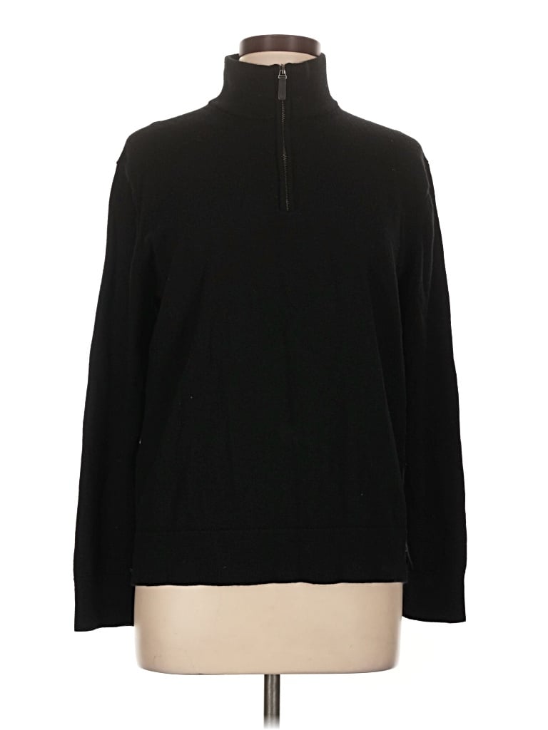 Pre-owned Untuckit Turtleneck Sweater In Black