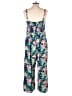 Ann Taylor LOFT Tropical Blue Teal Jumpsuit Size 12 - photo 2