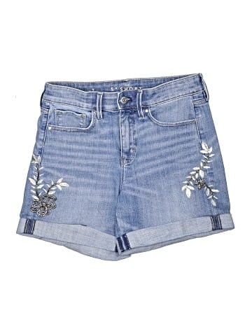 White House Black Market Denim Shorts (view 1)