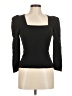 NATION LTD Black 3/4 Sleeve Top Size M - photo 1