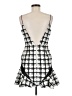 NBD Checkered-gingham White Cocktail Dress Size M - photo 2