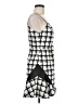 NBD Checkered-gingham White Cocktail Dress Size M - photo 4