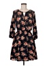 Le Lis Floral Black Casual Dress Size M - photo 1