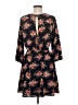 Le Lis Floral Black Casual Dress Size M - photo 2