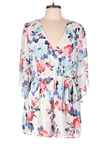 Bailey Blue Romper (view 1)