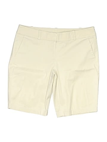 Ann Taylor Khaki Shorts (view 1)