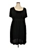 Studio 1940 Solid Black Casual Dress Size 28W - photo 1