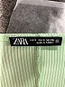 Zara Solid Green One Piece Swimsuit Size S - photo 3