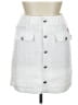 Nine West 100% Polyester Tweed White Casual Skirt Size L - photo 1
