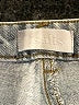 Isalis 100% Cotton Stripes Blue Jeans Size S - photo 7