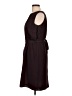 Hobbs London 100% Silk Solid Burgundy Cocktail Dress Size UK 12 / US 8 - photo 5
