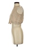 Ambiance 100% Rayon Tan Sleeveless Blouse Size S - photo 5