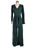 Shein Solid Green Jumpsuit Size 4 - photo 1