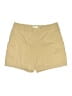 Talbots Outlet Solid Tan Khaki Shorts Size 16 - photo 1