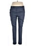 Vince. Solid Blue Linen Pants Size M - photo 1