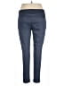 Vince. Solid Blue Linen Pants Size M - photo 2