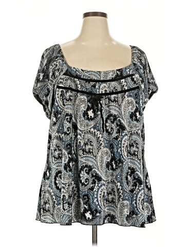 Fashion Bug Short Sleeve Blouse (view 1)