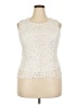 Zanzea Collection Ivory Sleeveless Blouse Size XXL - photo 1