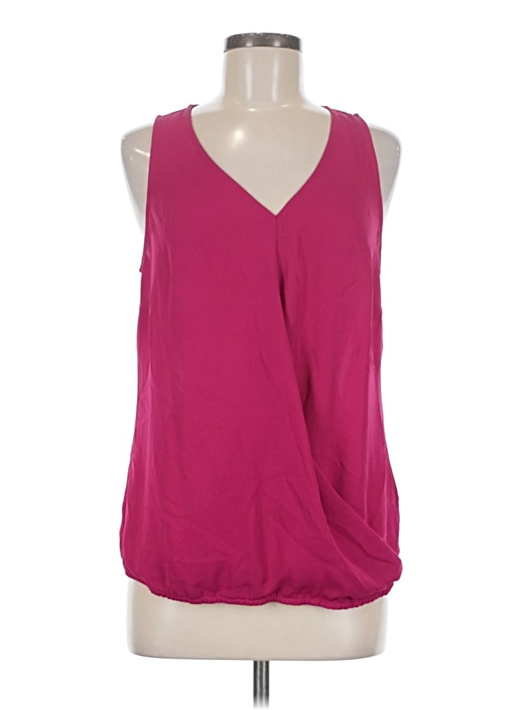 Pre-owned Laundry By Shelli Segal Sleeveless Blouse In Pink