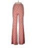 Forever 21 Hearts Red Pink Casual Pants Size L - photo 1