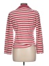 Caslon 100% Cotton Stripes Red Blazer Size L - photo 2