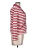 Caslon 100% Cotton Stripes Red Blazer Size L - photo 4