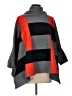 Milano Color Block Gray Poncho Size L - photo 1
