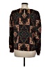 Ann Taylor LOFT Black Long Sleeve Blouse Size M - photo 2