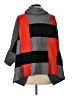 Milano Color Block Gray Poncho Size L - photo 2