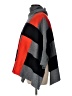 Milano Color Block Gray Poncho Size L - photo 5