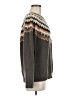 Weatherproof Chevron-herringbone Brown Pullover Sweater Size M - photo 4