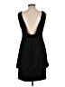 Willow Glen Solid Black Cocktail Dress Size 12 - photo 2