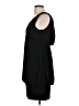 Willow Glen Solid Black Cocktail Dress Size 12 - photo 5