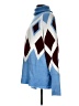 J.Crew Argyle Blue Pullover Sweater Size L - photo 5