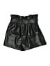 Alya Metallic Black Shorts Size S - photo 2