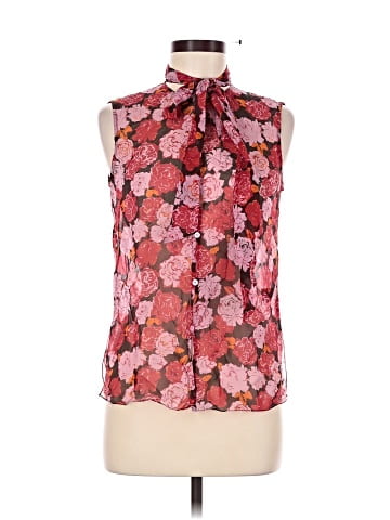 Linda Allard Ellen Tracy Sleeveless Silk Top (view 1)