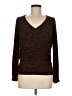 Heatherly Brown Long Sleeve Top Size M - photo 1