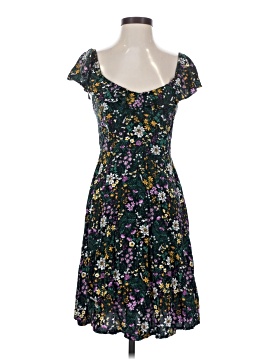 old navy black floral dress Luna Dress with Polka Dots in Brown/Yellow – Love it Loan it main image 1