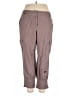 St. John Solid Brown Cargo Pants Size 14 - photo 1