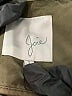 Joie 100% Cotton Green Coat Size S - photo 6