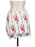 Forever 21 Floral White Ivory Casual Skirt Size L - photo 2