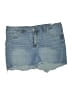 Seven7 Blue Denim Shorts Size 14 - photo 1