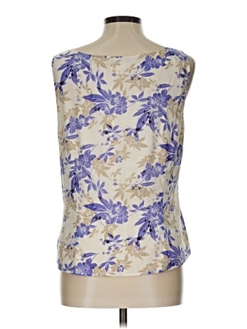 St. John Sleeveless Silk Top (view 2)