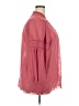 Torrid 100% Polyester Pink Long Sleeve Blouse Size 2X Plus (2) - photo 4