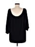 Max Studio Black 3/4 Sleeve Top Size M - photo 2