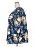 Torrid Floral Blue Short Sleeve Blouse Size 2X (estimated) - photo 5