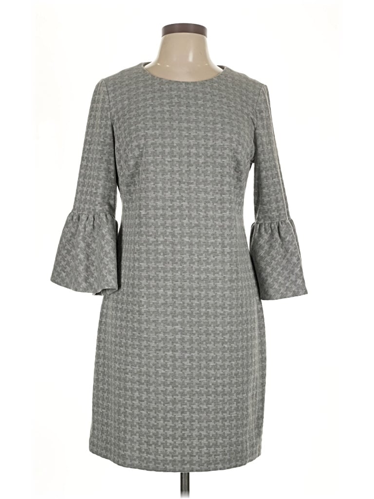Pre-owned Calvin Klein Casual Dress In Gray